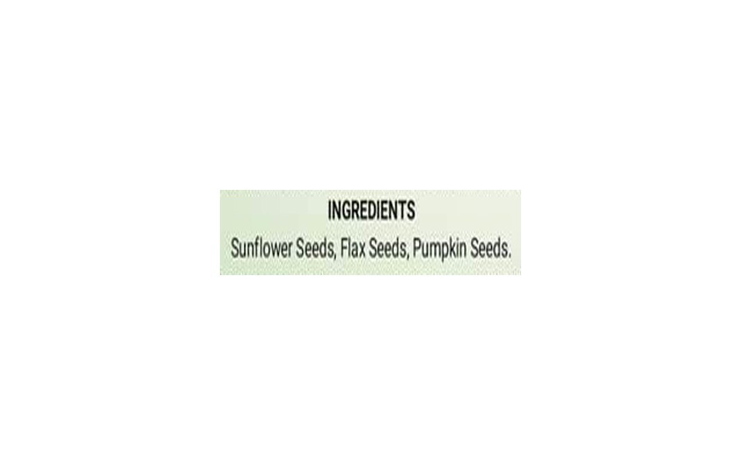 True Elements Sunflower Pumpkin & Flax Raw Seeds   Pack  150 grams